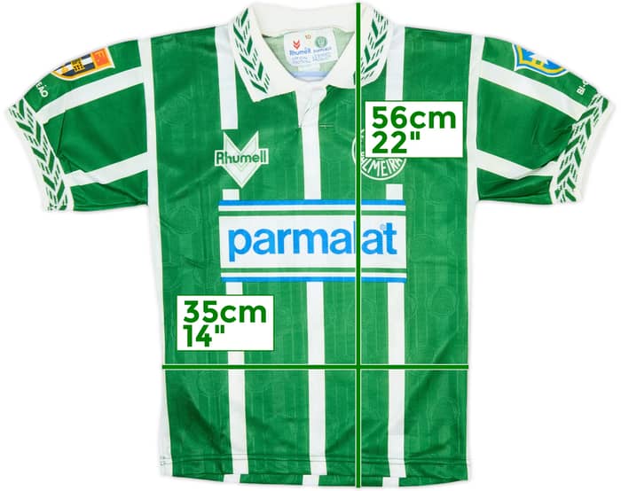 Camiseta de local del Palmeiras 1995 #10 - 9/10 - (S.Juvenil)