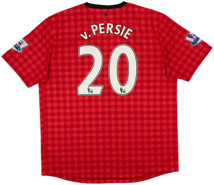 2012-13 Manchester United Home Shirt V.Persie #20 - 6/10 - (XL)