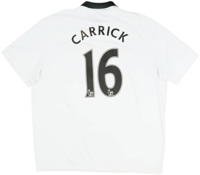 2014-15 Manchester United Away Shirt Carrick #16 - 6/10 - (XXL)