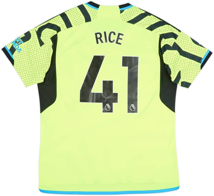 2023-24 Arsenal Away Shirt Rice #41 - 9/10 - (XL)