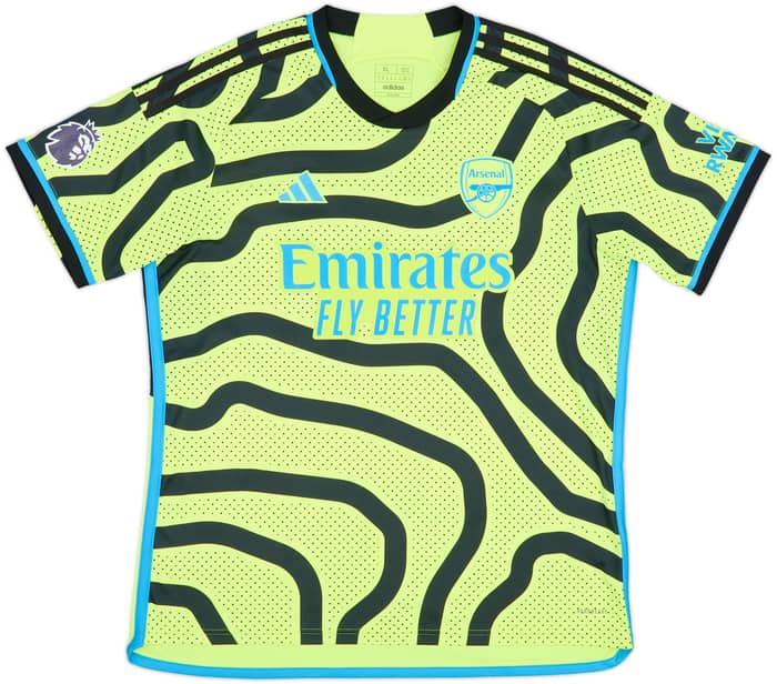 2023-24 Arsenal Away Shirt Rice #41 - 9/10 - (XL)