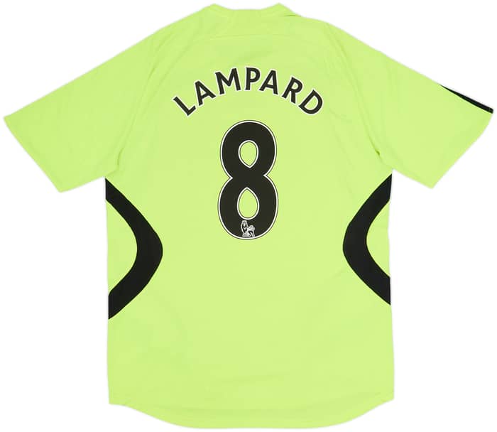 2007-08 Chelsea Away Shirt Lampard #8 - 6/10 - (L)