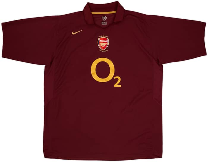 2005-06 Arsenal Home Shirt Henry #14 - 8/10 - (3XL)