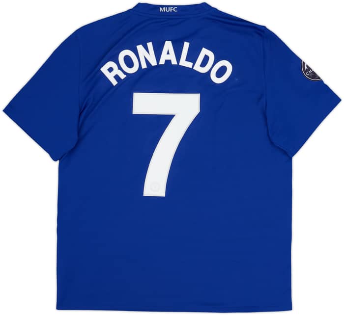 2008-09 Manchester United Camiseta de Tercera Ronaldo #7 - 6/10 - (L)