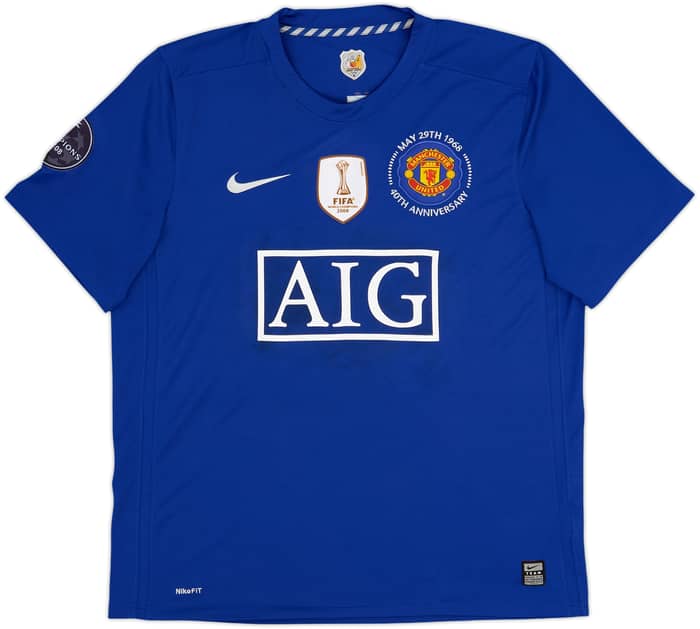 2008-09 Manchester United Camiseta de Tercera Ronaldo #7 - 6/10 - (L)