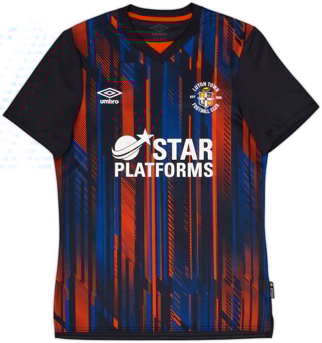 2021-22 Luton Away Shirt - 9/10 - (S)