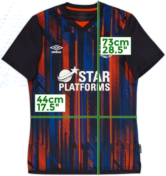 2021-22 Luton Away Shirt - 9/10 - (S)