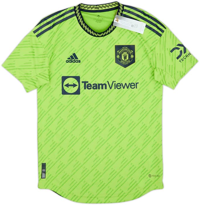 Camiseta auténtica de la tercera equipación del Manchester United 2022-23 Ronaldo #7 (S)