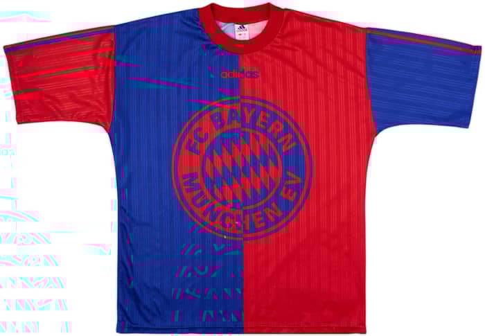 1995-96 Bayern Munich adidas Training Shirt - 6/10 - (M)