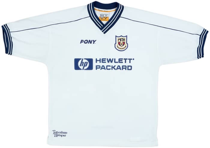 1997-99 Tottenham Home Shirt Ginola #14 - 8/10 - (L)