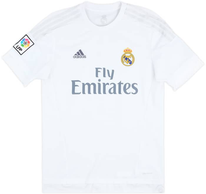 2015-16 Real Madrid Home Shirt Ronaldo #7 - 8/10 - (M)