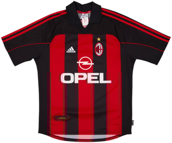 2000-02 AC Milan Home Shirt Rui Costa #10 - 5/10 - (M)