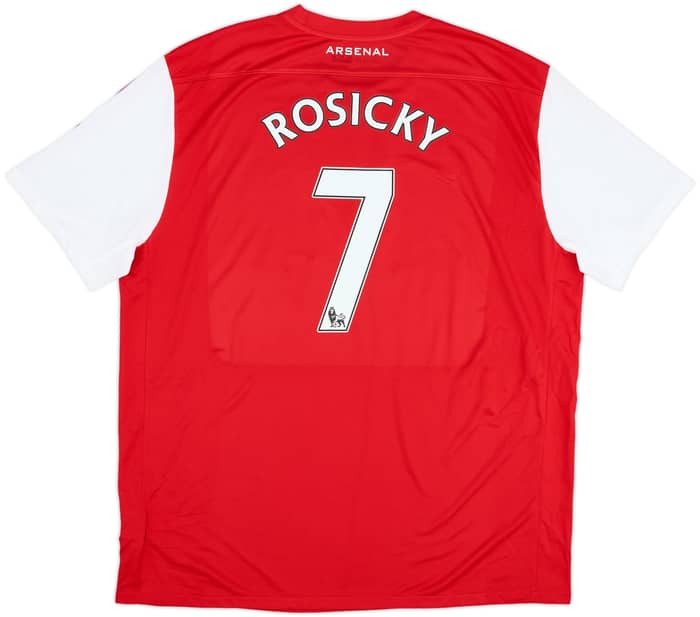 2011-12 Arsenal Home Shirt Rosicky #7 - 8/10 - (XXL)