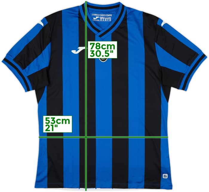 2022-23 Atalanta Home Shirt - 10/10 - (XL)