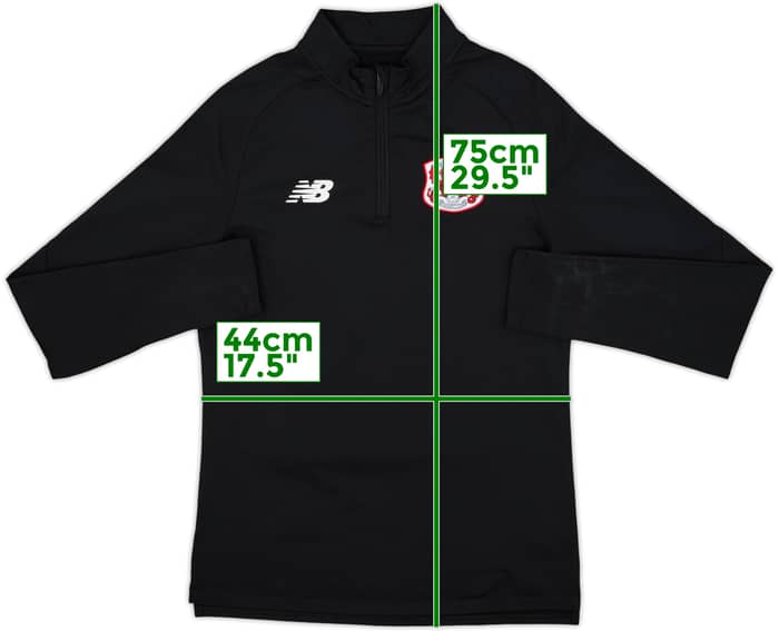 2019-20 Leyton Orient New Balance 1/4 Zip Drill Top - 7/10 - (M)