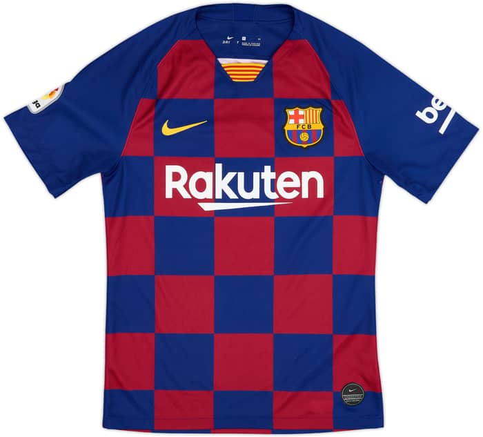 2019-20 Barcelona Home Shirt Messi #10 - 9/10 - (S)