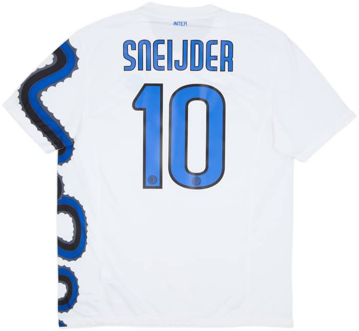 2010-11 Inter Milan Away Shirt Sneijder #10 - 8/10 - (L)