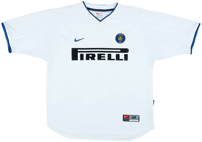 1999-00 Inter Milan Away Shirt Ronaldo #9 - 8/10 - (M)