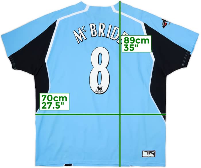 2004-05 Fulham Away Shirt McBride #8 (3XL)