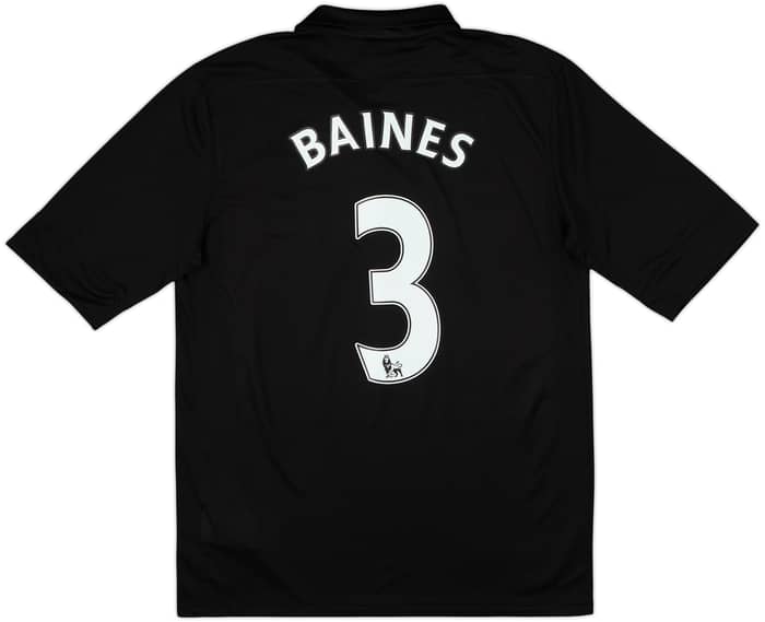 2012-13 Everton Away Shirt Baines #3 - 9/10 - (M)