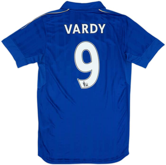 2016-17 Leicester Home Shirt Vardy #9 - 9/10 - (S)
