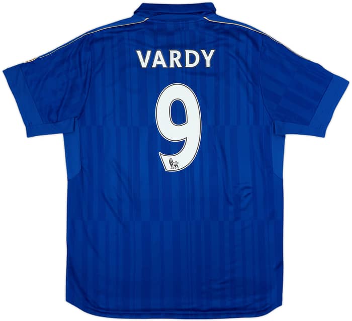 2016-17 Leicester Home Shirt Vardy #9 - 6/10 - (XL)