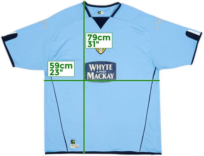 Camiseta de visitante del Leeds United 2004-05 - 5/10 - (XL)