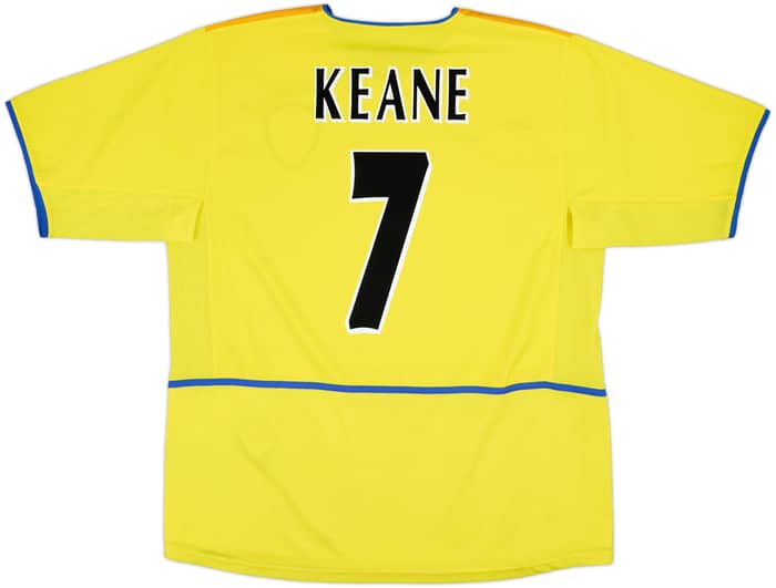 2002-03 Leeds United Away Shirt Keane #7 - 8/10 - (XL)