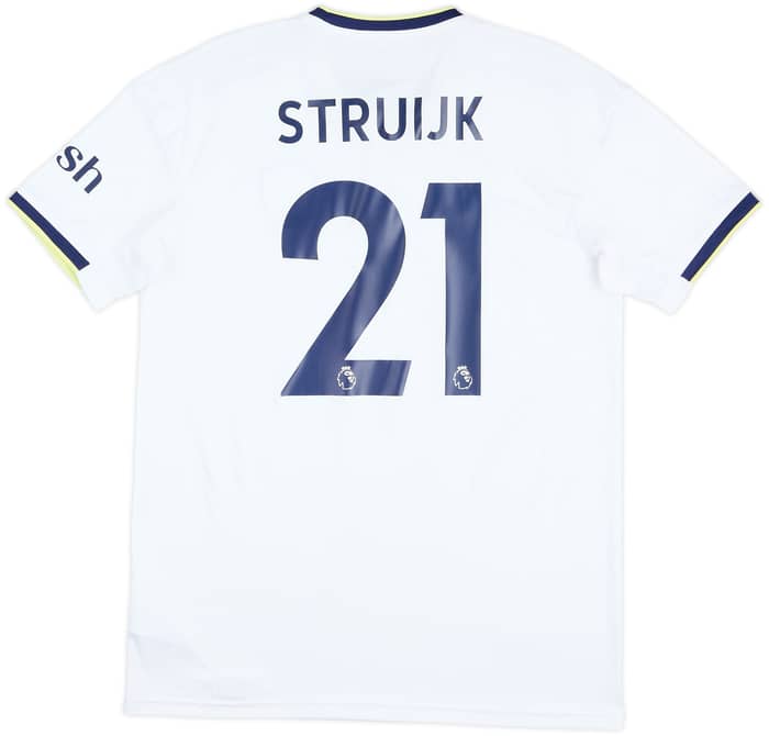 2022-23 Leeds United Home Shirt Struijk #21 - 10/10 - (M)