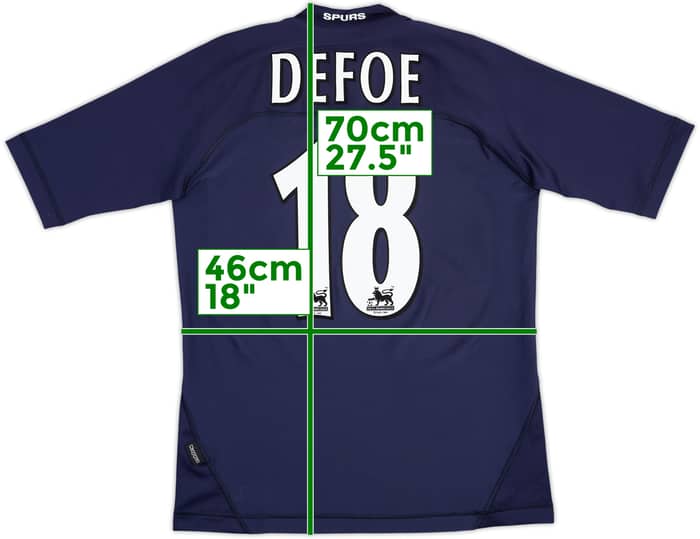 2004-05 Tottenham Away Shirt Defoe #18 - 8/10 - (L)