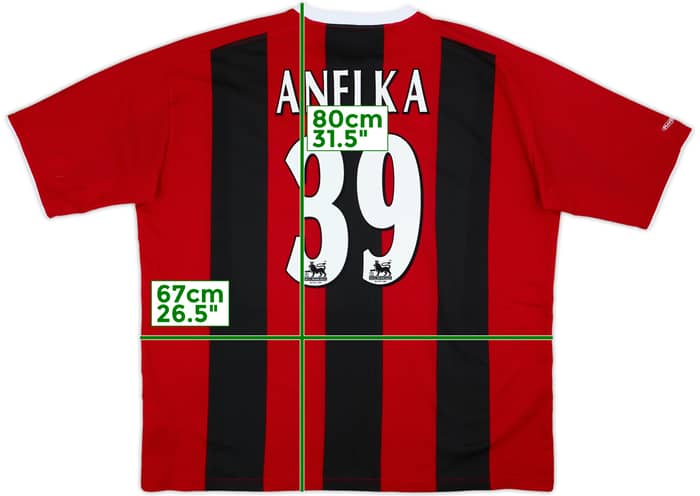2003-04 Manchester City Away Shirt Anelka #39 - 8/10 - (XXL)