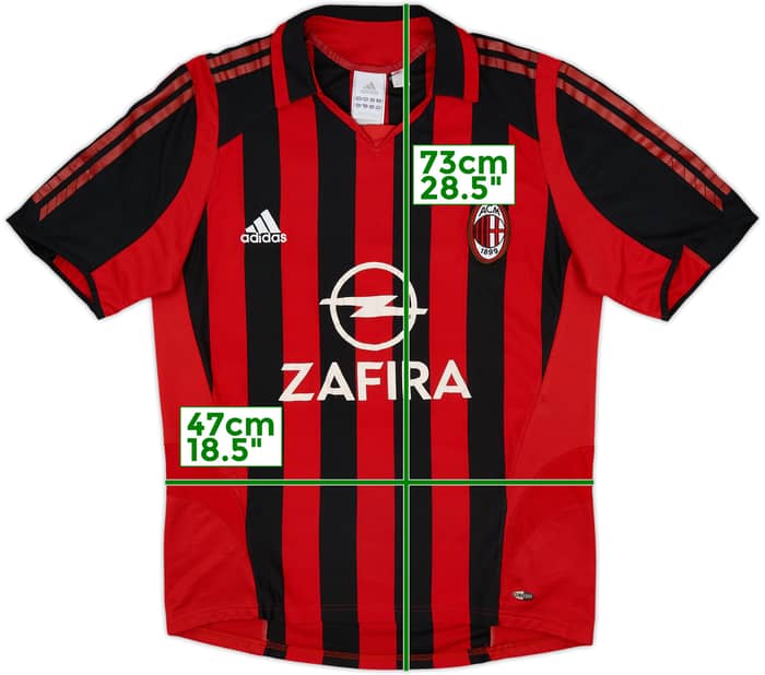 2005-06 AC Milan Home Shirt - 7/10 - (M)