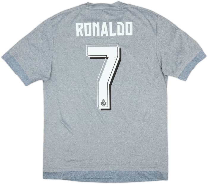 2015-16 Real Madrid Away Shirt Ronaldo #7 - 5/10 - (M)