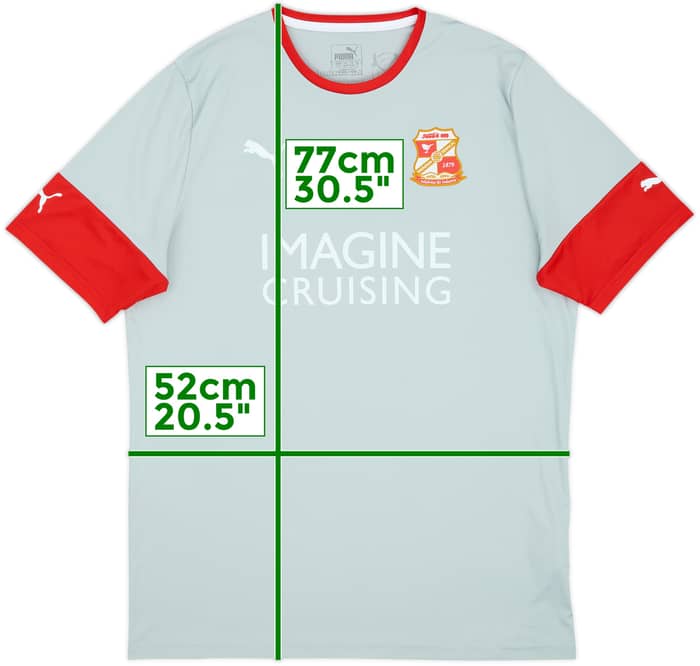 2019-20 Swindon Town Away Shirt - 9/10 - (XL)