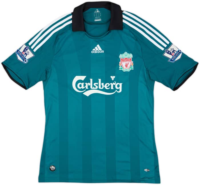 2008-09 Liverpool Tercera Camiseta Gerrard #8 - 7/10 - (M)