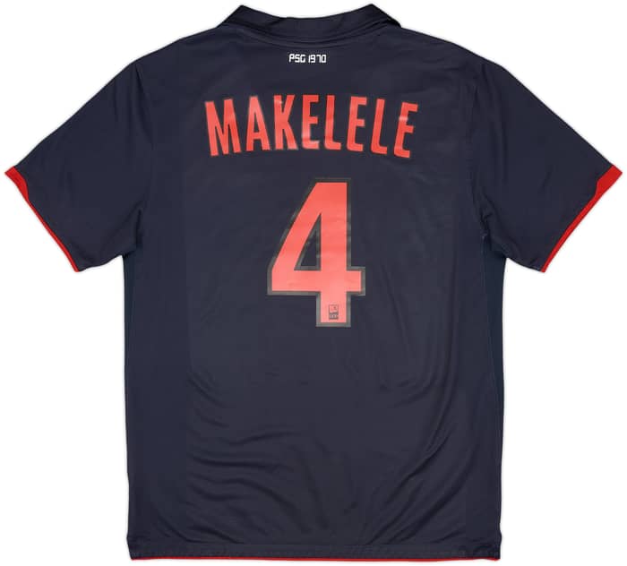 2010-11 Paris Saint-Germain Away Shirt Makelele #4 - 7/10 - (XL)