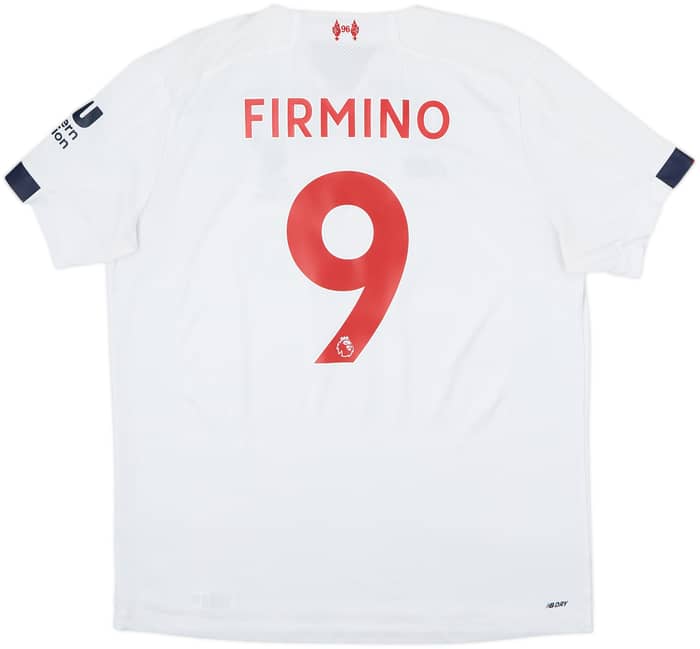 2019-20 Liverpool Away Shirt Firmino #9 - 9/10 - (XL)