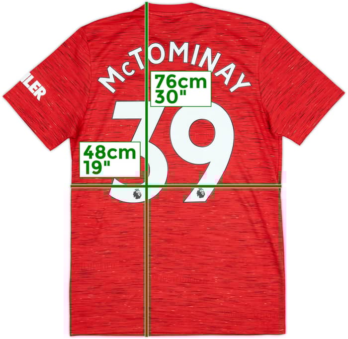 2020-21 Manchester United Home Shirt McTominay #39 - 10/10 - (M)