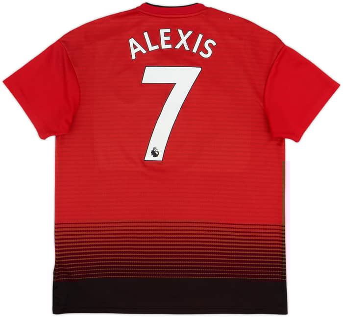 2018-19 Manchester United Home Shirt Alexis #7 - 5/10 - (L)