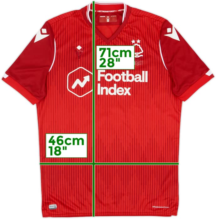 2019-20 Nottingham Forest Home Shirt - 5/10 - (S)