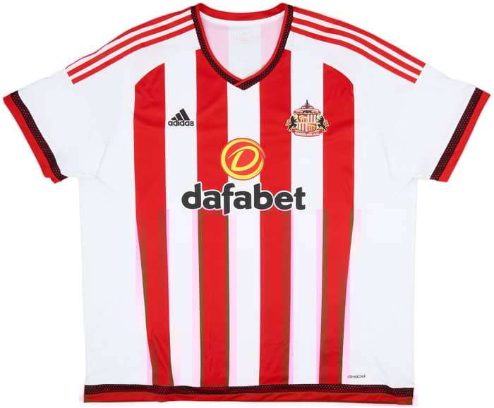 2015-16 Sunderland Home Shirt Defoe #18 - 7/10 - (3XL)