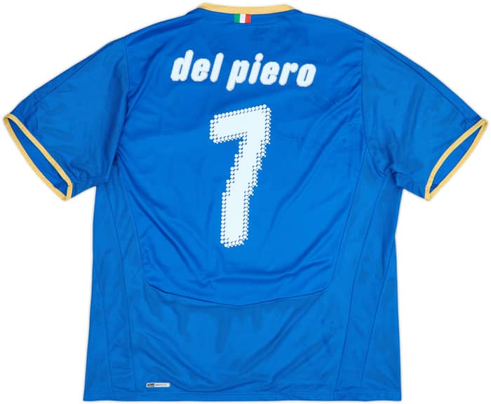 2007-08 Italy Home Shirt Del Piero #7 - 5/10 - (XL)