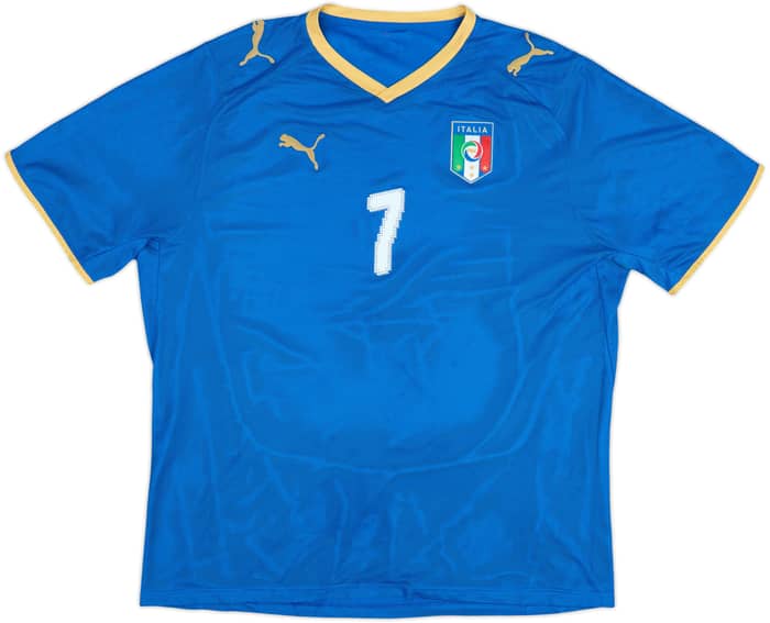 2007-08 Italy Home Shirt Del Piero #7 - 5/10 - (XL)