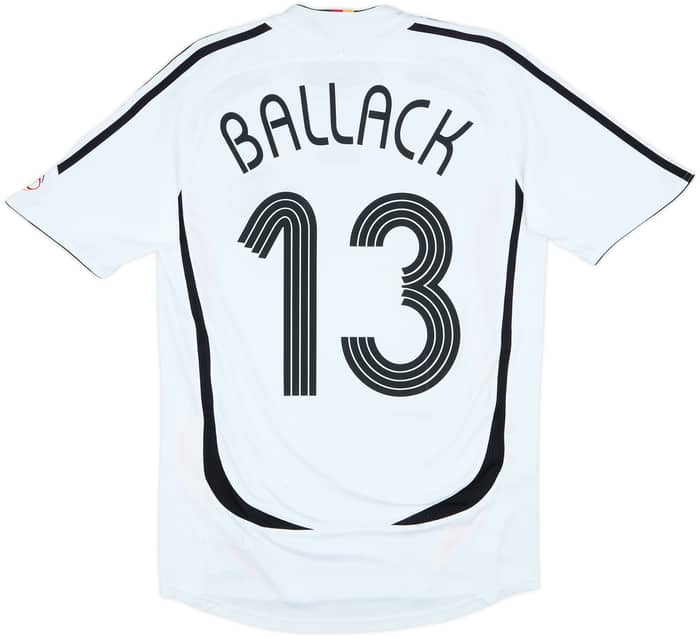 2005-07 Germany Home Shirt Ballack #13 - 7/10 - (S)