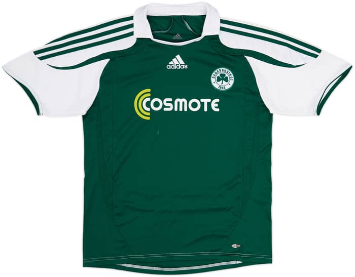 2007-08 Panathinaikos Home Shirt - 7/10 - (XL.Boys)