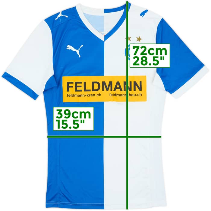 Camiseta de local del Grasshoppers 2012-13 - 4/10 - (S)