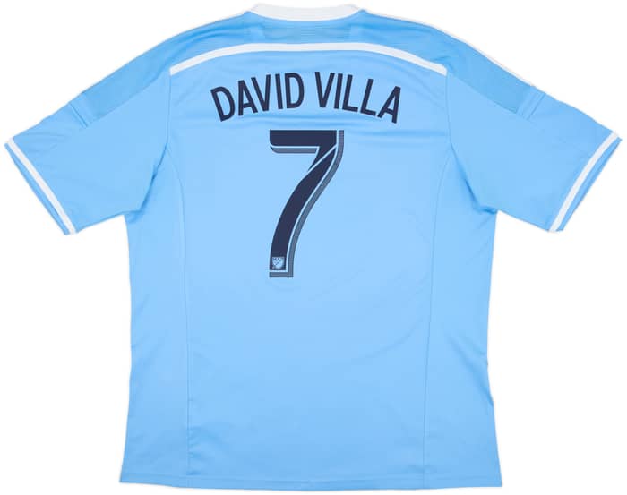 2015-16 New York City Home Shirt David Villa #7 - 7/10 - (XL)