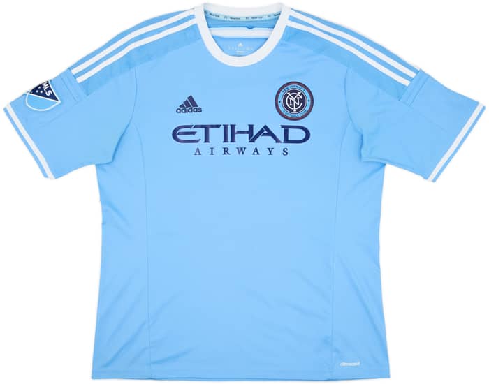 2015-16 New York City Home Shirt David Villa #7 - 7/10 - (XL)