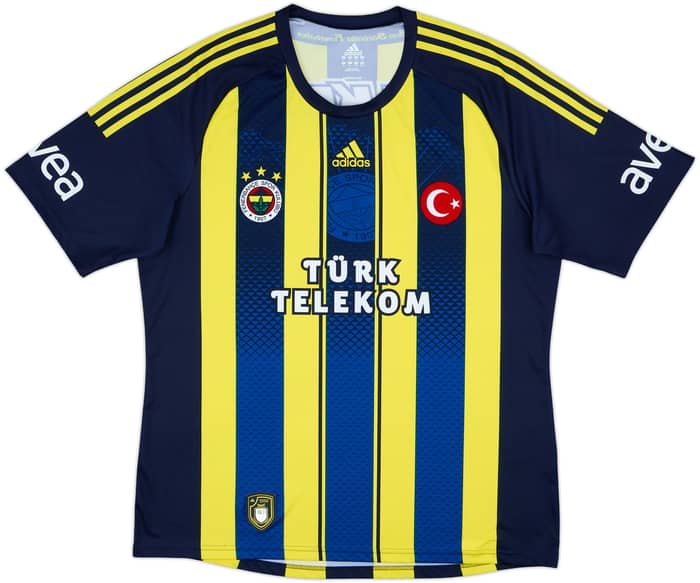 2013-14 Fenerbahce Basic Home Shirt - 8/10 - (XL)