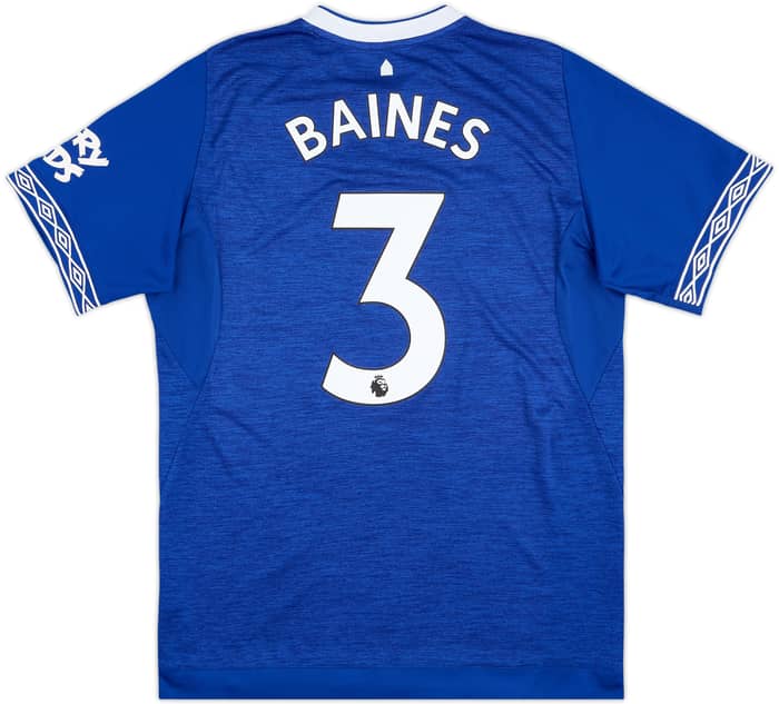 2018-19 Everton Home Shirt Baines #3 - 9/10 - (L)